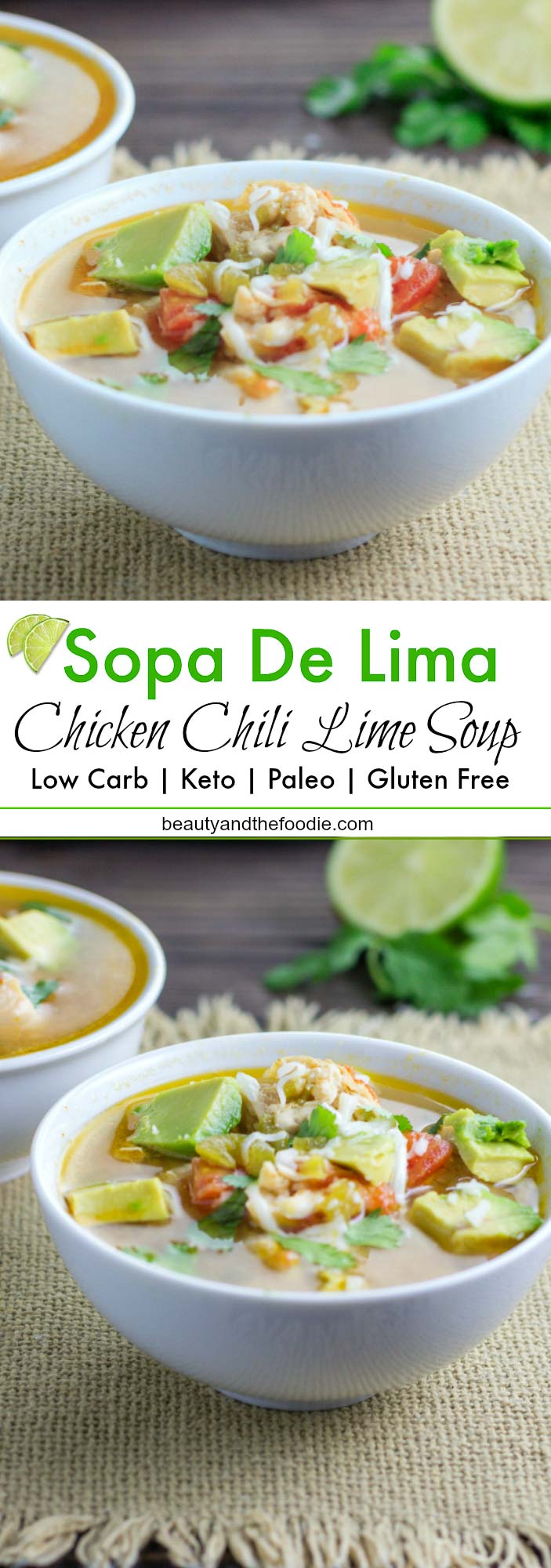 Sopa De Lima- Low Carb, Keto and Paleo