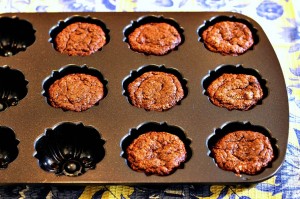 Grain Free Chocolate Angel Food Mini Cakes photo from oven