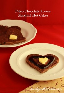 Paleo Chocolate Lovers Zucchini Hotcakes / beautyandthefoodie.com