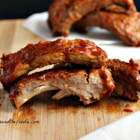 Crock Pot Pork Ribs with Killer Barbecue Sauce, Paleo, and low carb . beautyandthefoodie.com