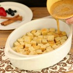 Vanilla cinnamon french toast casserole. paleo and low carb. beautyandthefoodie.com