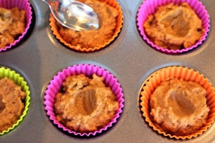Sour Cream Pumpkin Butter Muffins, Grain free and low carb