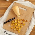 Baked Parsnip Chips paleo and low carb