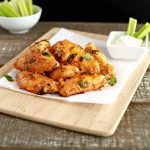 Saucy Baked Buffalo Wings- Low carb, keto & paleo