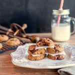 Easy Chocolate Chunk Nut Butter Cookies grain free paleo and low carb