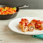Italian Pork Rollatini Low Carb, Grain free and low carb.