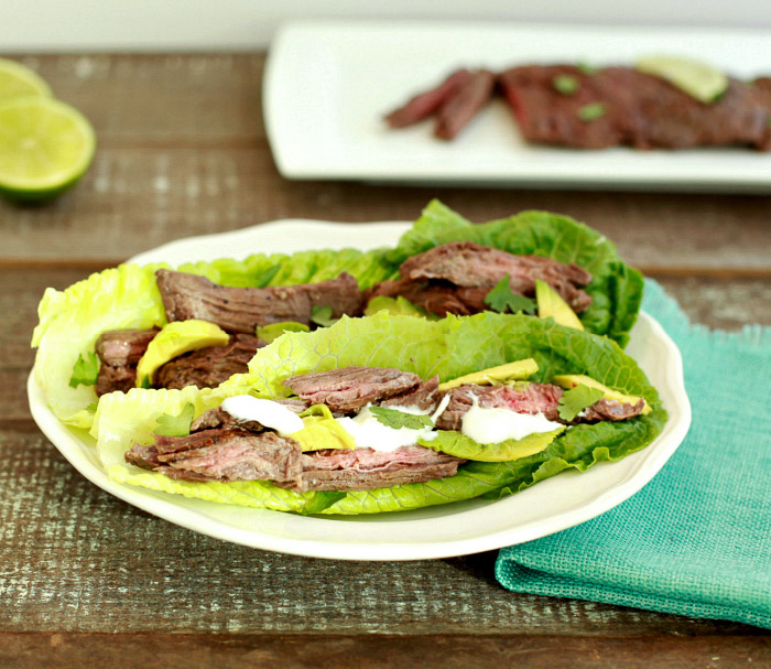 Easy Marinated Grilled Steak Tacos- Keto, low carb and simple .