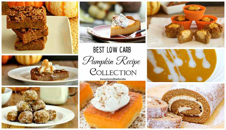 Best Low Carb Pumpkin Recipe Collection- Delicious gluten free low carb pumpkin recipes