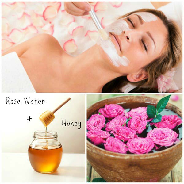 Homemade Natural Facial Masks- Roses and Honey Mask