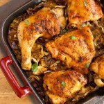 Chicken Bacon Cabbage Skillet- paleo, low carb and keto