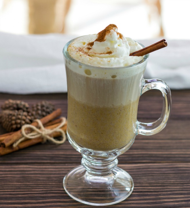 Pumpkin Caramel latte Low carb & paleo