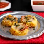 Spaghetti Squash Pizza Nests- Low carb, gluten free and primal.