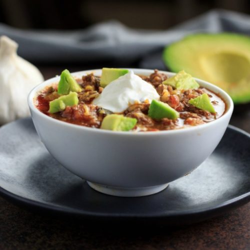 Instant Pot Keto Broccoli Chicken Bacon Cheese Soup Beauty and the Foodie