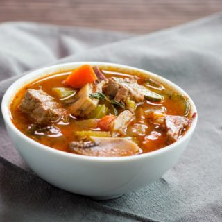 Low Carb Instant Pot or Stovetop Hearty Beef Stew
