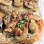 Instant Pot Keto Smothered Pork Chops - Low carb, paleo, keto, and whole30.