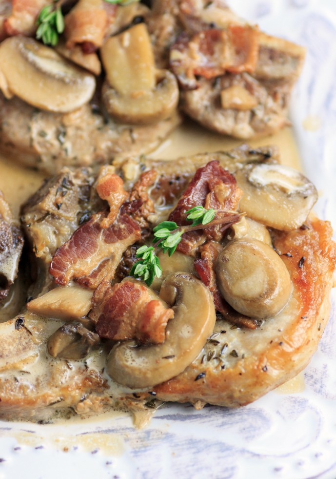 Instant Pot Keto Smothered Pork Chops Beauty And The Foodie
