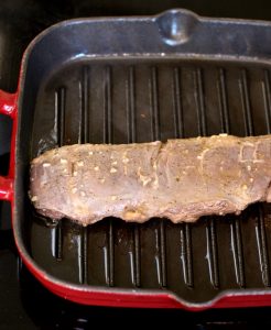 Steak grilling