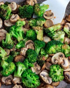 Stir fry vegetables.