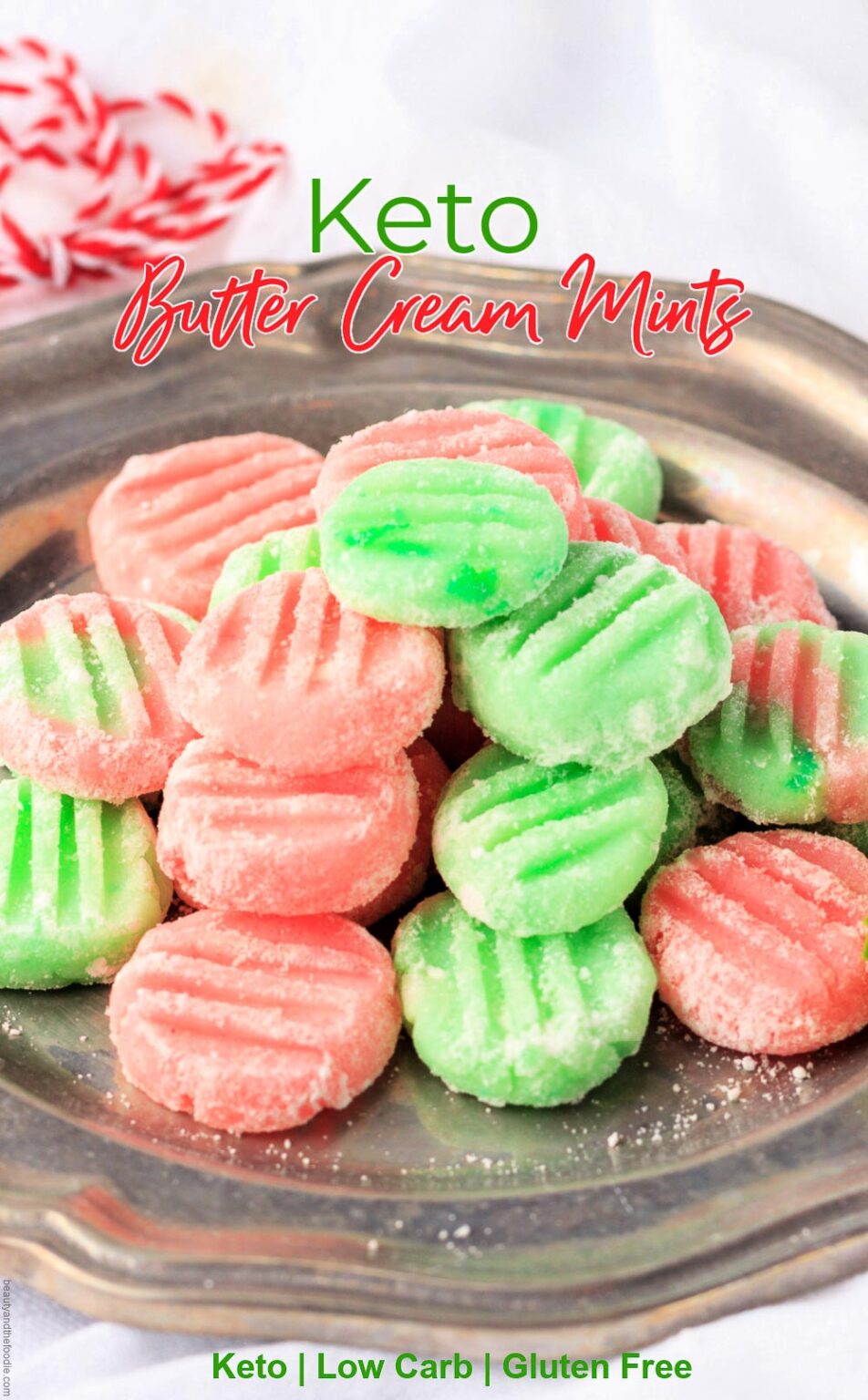 Keto Butter Cream Mints Beauty and the Foodie
